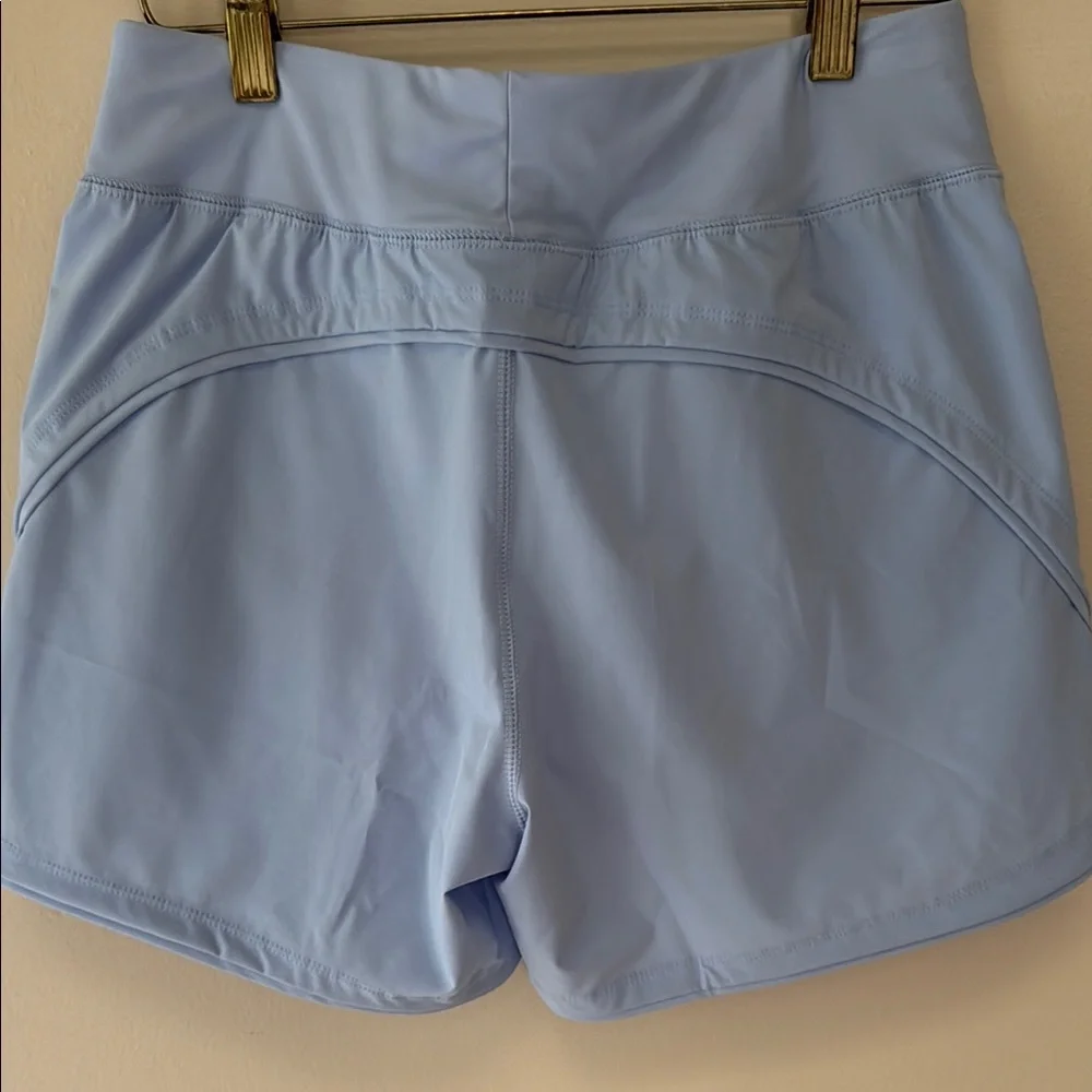 NEW LANDS’ END Soft Cloud Blue Women's Swim Shorts - Picture 4 of 9